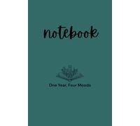 One Year, Four Moods: A Seasonal Notebook for Every Thought and Moment, with this elegant 6 x 9 inch softcover notebook. Featuring a floral cover ... lined journal is perfect for daily writing