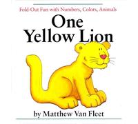 One Yellow Lion: Fold out Fun with Numbers, Colors, Animals