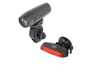 One23 LED Twin Light Set 110 Front &Rear With Brackets Battery Included