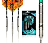 ONE80 90% Tungsten Professional Steel Tip Darts Set with Storage/Travel Case (H-20g)