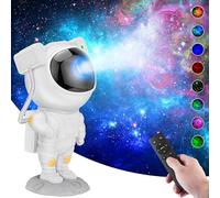 One94Store Night Lamp, Astronaut Galaxy Projector, for Bedroom, Star Projector Night Light, with Remote Control Timer 360° Adjustable Kids Astronaut LED Lamp for Baby Adults Bedroom, Home and Party