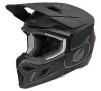O'Neal 1SRS Kids Solid Motocross MX Motorcycle Helmet - Black