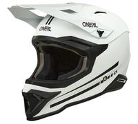 O'Neal 1SRS Solid Motocross MX Motorcycle Helmet - White