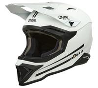 O'Neal 1SRS Solid Motocross MX Motorcycle Helmet - White