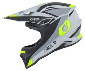 O'NEAL 1SRS V.24 Stream Motocross Helmet unisex Black/Neon yellow, XL