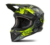O'Neal 1SRS Vibrant MX Helmet Black-Neon YellowL Black-Neon Yellow