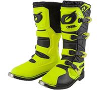 O'Neal 2023 Adult Rider Pro MX Boots Neon Yellow Motocross Off-Road