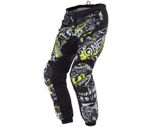 O'Neal 2024 Motocross Pants Element Attack Youth Black Yellow MX Kids Junior