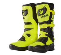 O'Neal 2025 Motocross Boots RSX Neon Yellow Black MX Off Road Enduro Quad ATV