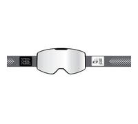 O'Neal 2025 Motocross Goggles B-22 Static Grey Silver Mirror MX Enduro Off Road