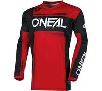 O'Neal 2025 Motocross Jersey Element Racewear Black Red MX Off Road Enduro Quad