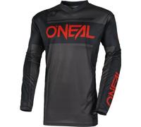 O'Neal 2025 Motocross Jersey Element Racewear Youth Black Grey Red MX Kids Quad