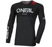 O'Neal 2025 Motocross Jersey Mayhem Hexx Black Grey MX Enduro Quad ATV Off Road