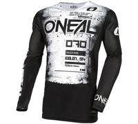 O'Neal 2025 Motocross Jersey Mayhem Scarz Black White MX Enduro Quad Off Road