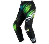 O'Neal 2025 Motocross Pants Element Voltage Black Green MX Enduro Quad Off Road