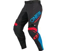 O'Neal 2025 Motocross Pants Prodigy Five Four Black Blue MX Off Road Quad ATV