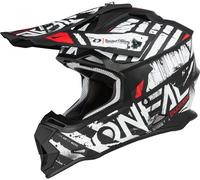 §O'Neal 2SRS GLITCH V.23 MX Helmet Black-White§