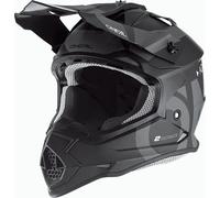 O'NEAL | Motocross Helmet | MX Enduro | ABS shell, safety standard ECE 22.06, ventilation openings for optimum cooling | 2SRS Helmet SLICK V.23 | Adult | Black Grey | Size M (57/58 cm)