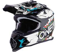 Oneal 2Series Villain Youth Motocross Helmet, white, size M