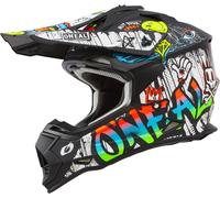 O'Neal 2SRS Rancid MX Helmet Black/MultiL Black,Multi