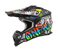 Oneal 2SRS Rancid multicoloured Motocross Helmet, colorful, size S (55/56)