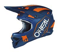 O'NEAL 3 SRS Helmet Hexx Blue/Orange, SM