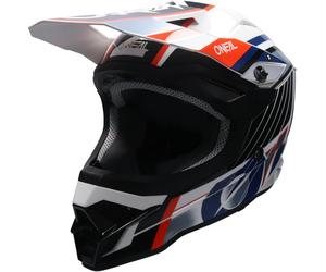 ONEAL 3SERIES VISION MX helmet white-black-orange S