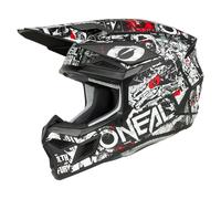 O'NEAL 3SRS Attack Helmet Black/White XS
