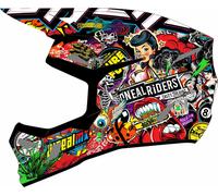 Oneal 3SRS Crank multicoloured Kids Motocross Helmet, colorful, size Y/L (53/54)