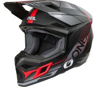 Oneal 3SRS HAZE Motocross Helmet, black/grey/red, size XL (61/62)