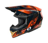 Oneal 3SRS HAZE MX-Helm blau-orange-gold XXL