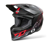 O'Neal 3SRS Haze MX Helmet Black-Grey-RedXL Black-Grey-Red