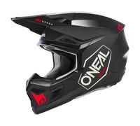 Oneal 3SRS HEXX MX-Helm matt schwarz-weiss-rot XL