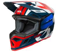 O'Neal 3SRS Motocross MX Motorcycle Helmet - Ride Blue / White / Red