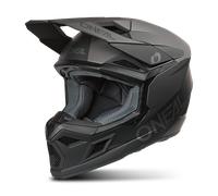 O'Neal 3SRS Solid MX Helmet Black/GreyXS Black,Grey