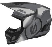 Oneal 3SRS Vision Motocross Helmet, black-grey, size M for Men