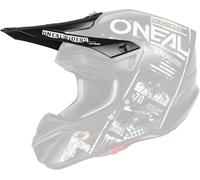 Oneal 5Series Polyacrylite Attack Helmet Peak, black/white, One size