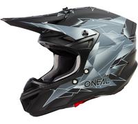 Oneal 5Series Polyacrylite Surge Motocross Helmet, black-grey, size XL for Men