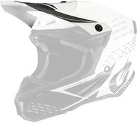 Oneal 5Series Polyacrylite Trace Helmet Peak, black/white, One size