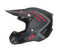 Oneal 5SRS Polyacrylite Spike Motocross Helmet, grey-red, size 2XL for Men