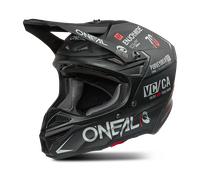 O'Neal 5SRS Polyacrylite Brand MX Helmet Black/GreyXL Black,Grey