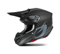 Oneal 5SRS Polyacrylite Solid V.25 Motocross Helmet, black-grey, size XL for Men