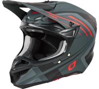 Oneal 5SRS Polyacrylite Spike Motocross Helmet, grey matt/red, size S