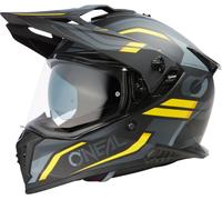 ONeal A-SRS Spike, adventure helmet L Matt Black/Grey/Yellow