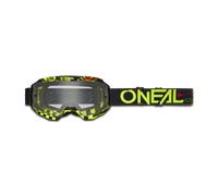 Oneal B-10 Attack Off-road Goggles Black Clear/CAT1