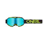Oneal B-10 Attack Off-road Goggles Black Blue/CAT1