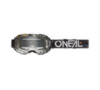 Oneal B-10 Attack Off-road Goggles Black Clear/CAT1