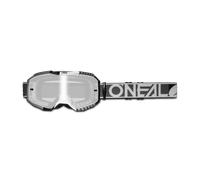 O'Neal B-10 Duplex MX Goggles Grey/White Grey,White