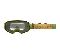 O'Neal - B-10 Goggle Striped - Goggles size One Size, olive