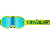 Oneal B-10 Solid Motocross Goggles, yellow for Men